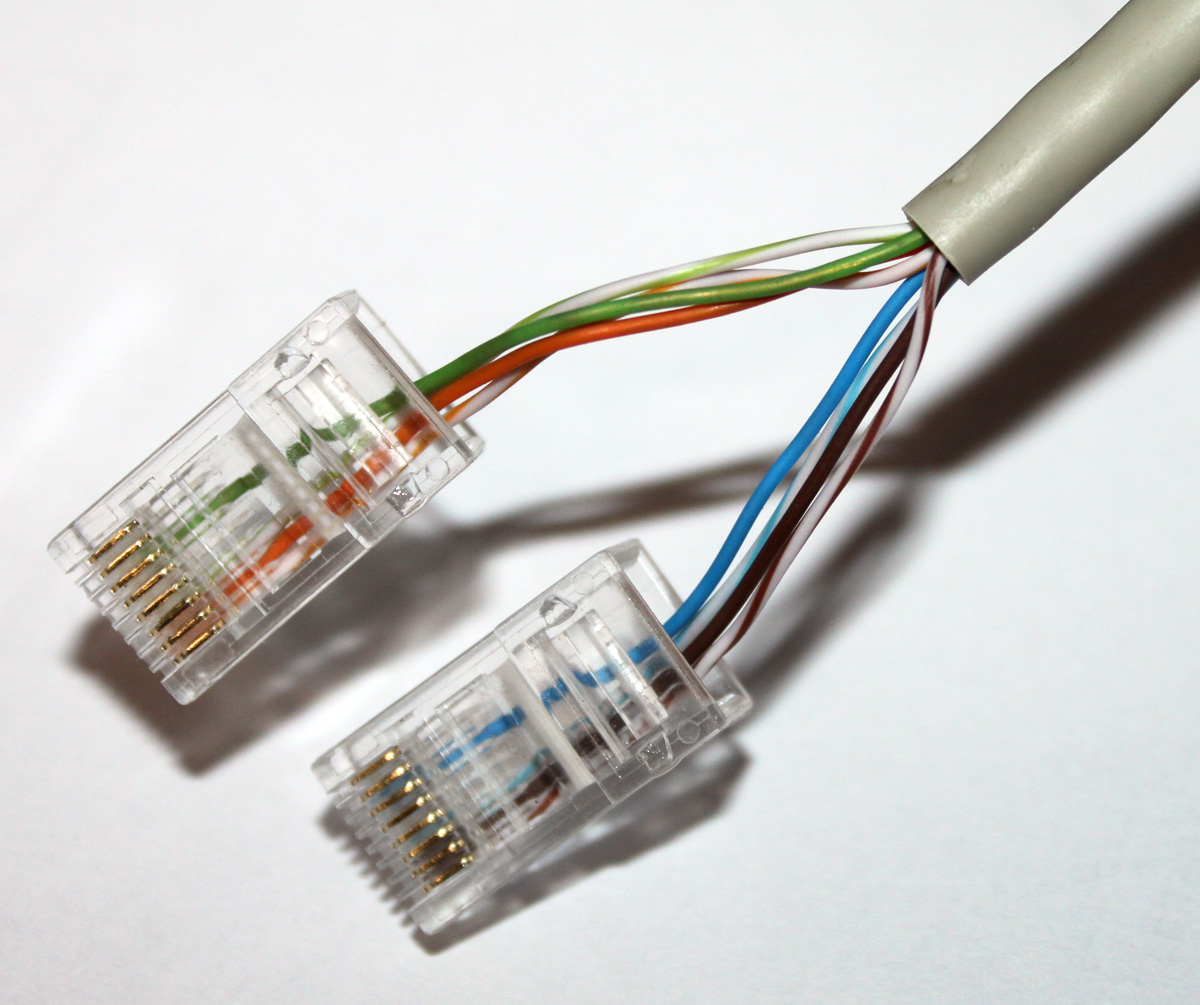 Do Zarobienia Końcówek Kabla Utp Jest Stosowany Wtyk Rozdzielenie internetu z jednego kabla na dwa komputery - TECH-SAS